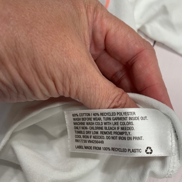 Cat & Jack White Graphic Gratitude t-shirt 18 months Give Thanks Thankful - Picture 3 of 3